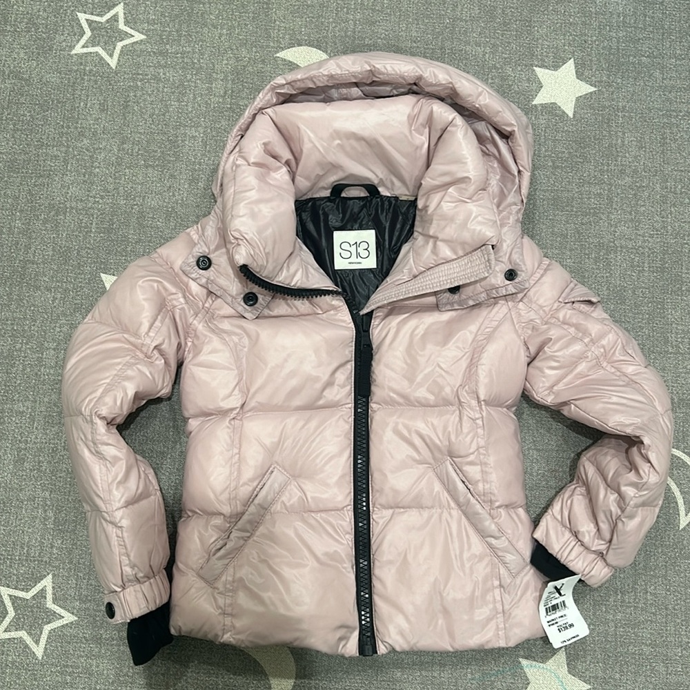 NEW authentic S13 pale pink puffer